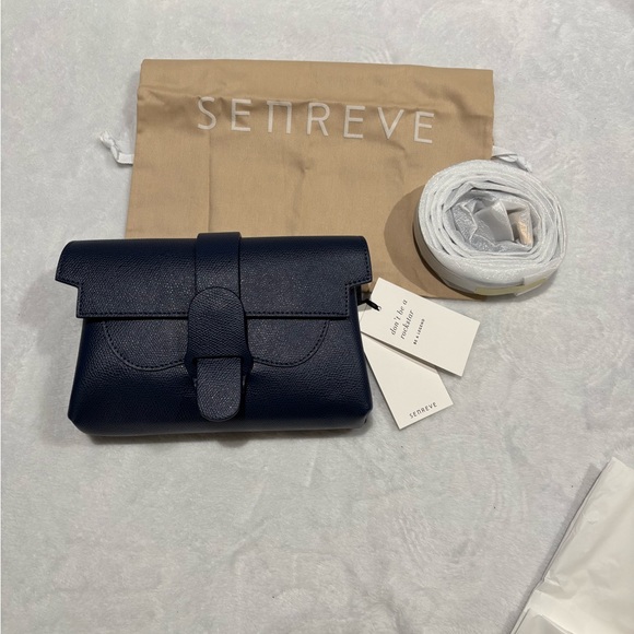 Senreve Handbags - Senreve Navy Blue Aria Belt Bag